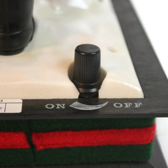 Christmas Holiday Scene Musical With Light Pre-owned It's Time - Picture 6 of 10